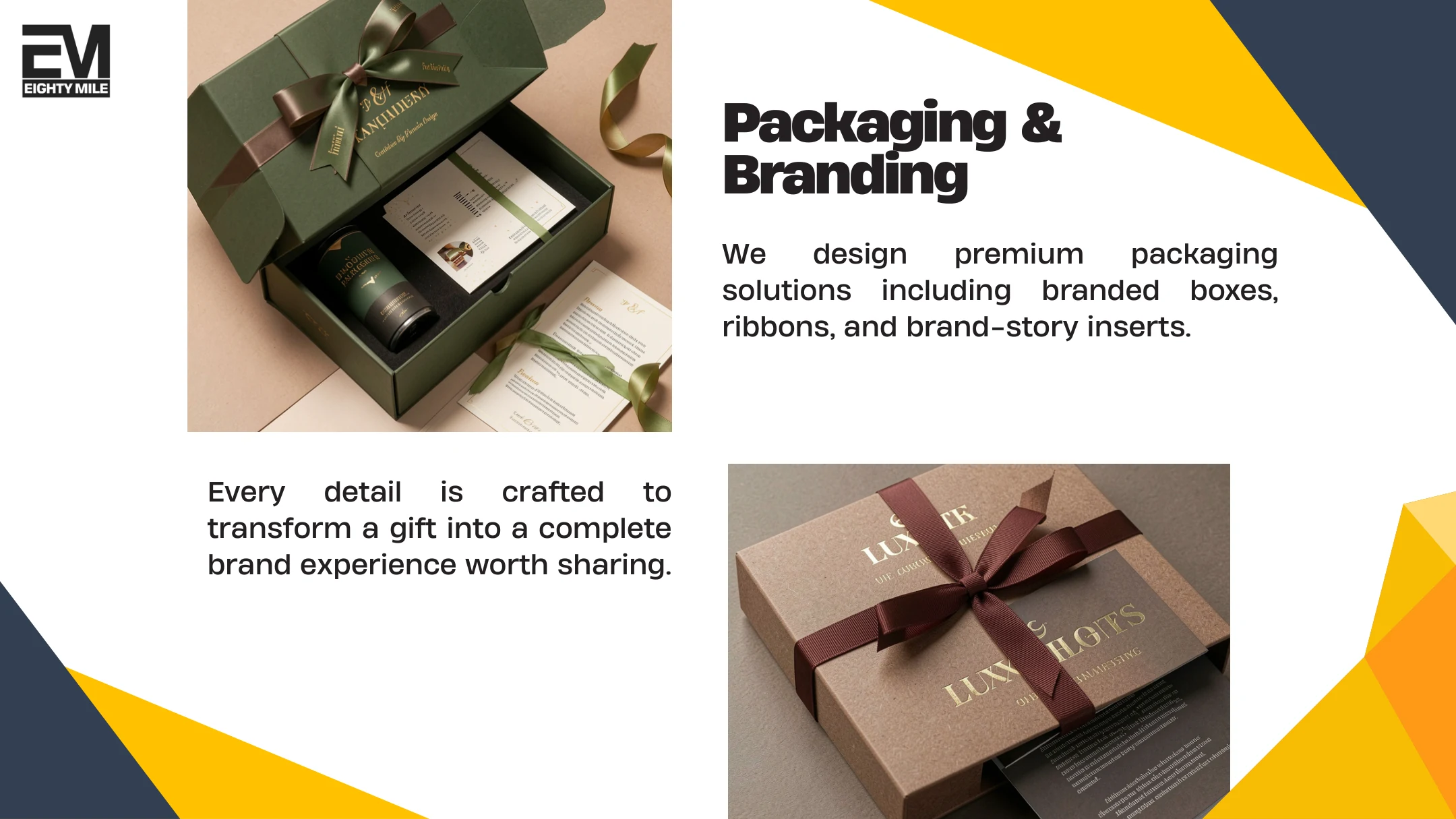 Packaging & Branding